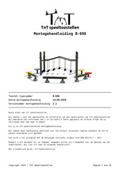 TNT B-098 Montagehandleiding