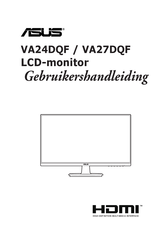 ASus VA24DQF Gebruikershandleiding