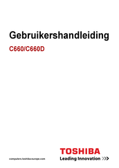 Toshiba C660 Gebruikershandleiding