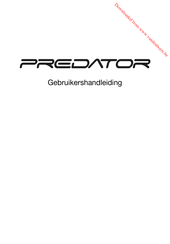 Acer Predator G Series Gebruikershandleiding