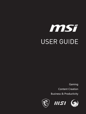 MSI MS-17KK Gebruikershandleiding