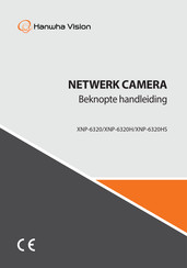 Hanwha Vision XNP-6320 Beknopte Handleiding