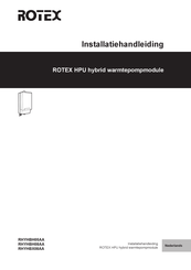 Daikin ROTEX HPU RHYHBH05AA Installatiehandleiding