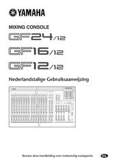 Yamaha GF24/12 Gebruiksaanwijzing