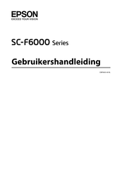 Epson SC-F6000 Series Gebruikershandleiding