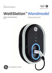 GE WattStation Wandmodel Installatie- En Gebruikershandleiding