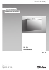 Vaillant VR 900 Installatiehandleiding