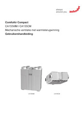 Zehnder ComfoAir Compact CA155CM Gebruikershandleiding