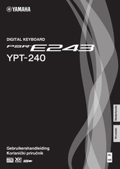 Yamaha YPT-240 Gebruikershandleiding