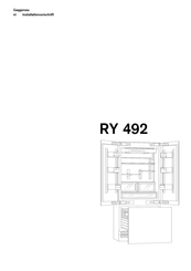 Gaggenau RY 492 Installatievoorschrift