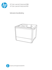 HP Color LaserJet Enterprise 6700 Gebruikershandleiding