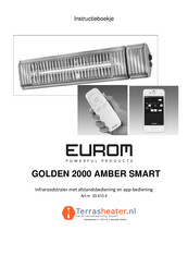 EUROM GOLDEN 2000 AMBER SMART Instructieboekje