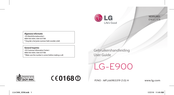 LG LGE900.AVDNBK Gebruikershandleiding