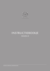 Mazda 3 Instructieboekje