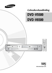 Samsung DVD-V5500 Gebruikershandleiding