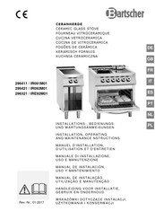 Bartscher 296411 Handleiding