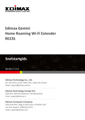 Edimax Gemini RE23S Snelstartgids