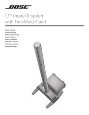 Bose L1 model II Gebruiksaanwijzing