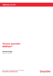 Thermo Scientific HIGHPlate Gebruiksaanwijzing