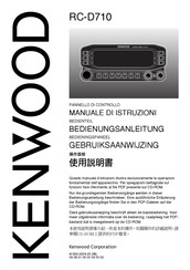 Kenwood RC-D710 Gebruiksaanwijzing