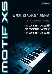 Yamaha motif XS7 Gebruikershandleiding