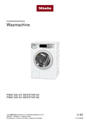 Miele PWM 506 DV MOPSTAR 60 Installatieschema