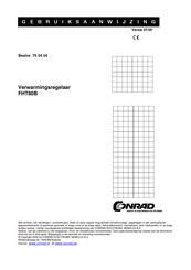 Conrad 75 04 04 Gebruiksaanwijzing