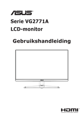 ASus VG2771A Series Gebruikershandleiding