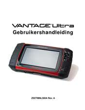 Snap-On VANTAGE Ultra Gebruikershandleiding