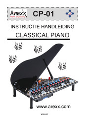 Arexx CLASSICAL PIANO CP-01 Instructiehandleiding