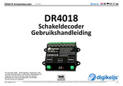 Digikeijs DR4018 Gebruikershandleiding