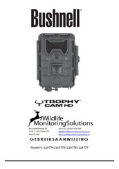 Bushnell Tropy Cam HD Agressor Gebruiksaanwijzing