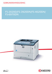 Kyocera ECOSYS FS-4020DN Gebruikershandleiding