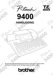 Brother P-Touch 9400 Handleiding