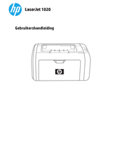 HP LAserJet 1020 Gebruikershandleiding