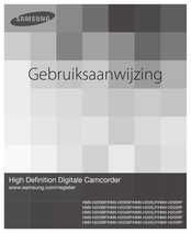 Samsung HMX-H203LP Gebruiksaanwijzing