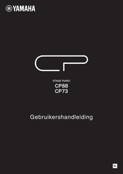 Yamaha CP73 Gebruikershandleiding