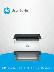 HP LaserJet Tank 250 Series Gebruiksaanwijzing