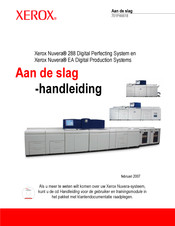 Xerox Nuvera EA Digital Production Systems Handleiding