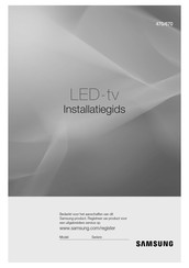 Samsung 470 Installatiegids