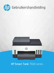 HP Smart Tank 7600 Series Gebruikershandleiding