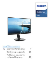 Philips Brilliance 272B7 Gebruikershandleiding