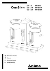 Animo ComBi line CB 2x5 Gebruiksaanwijzing