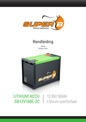 Super B SB12V160E-ZC Handleiding