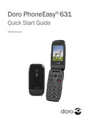 Doro PhoneEasy 631 Snelstartgids