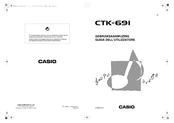 Casio CTK-691 Gebruiksaanwijzing