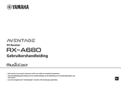 Yamaha AVENTAGE RX-A680 Gebruikershandleiding