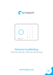 eTIGER S3b Sim Secual Handleiding