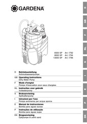 Gardena 1792 Instructies Voor Gebruik