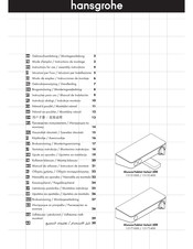 Hansgrohe ShowerTablet Select 300 13151400 Gebruiksaanwijzing